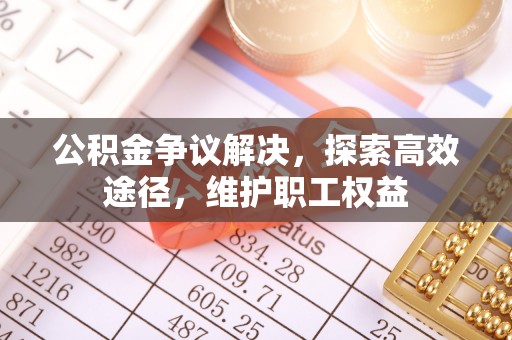 千阳公积金争议解决，探索高效途径，维护职工权益